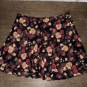 Express Vintage Floral Skirt